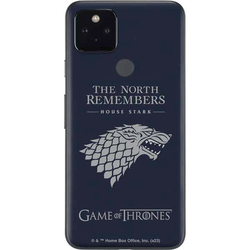 Game of Thrones: House Stark The North Remembers Google Pixel 5a Skin